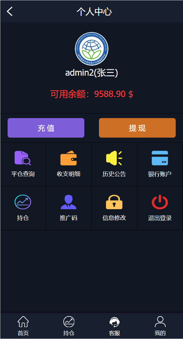 【优选源码】海外多语言/微交易系统/微盘源码/K线正常/投资理财源码