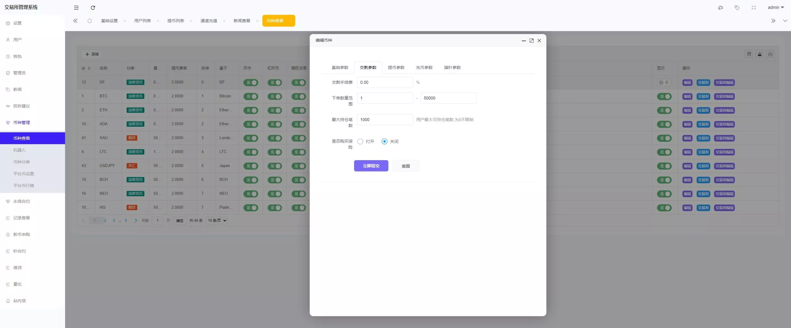 【优选代售】多语言综合交易所系统/期权/杠杆/借贷/AI量化/后端php/前端uniapp