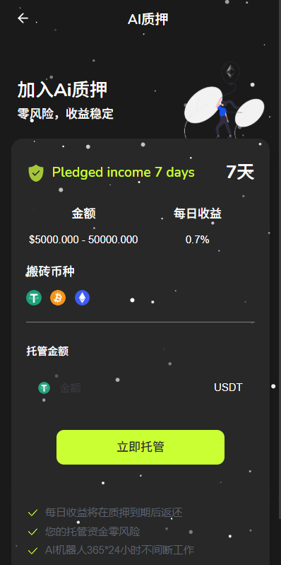 【优选代售】新版海外DAPP交易所/期权交易/质押/信用分