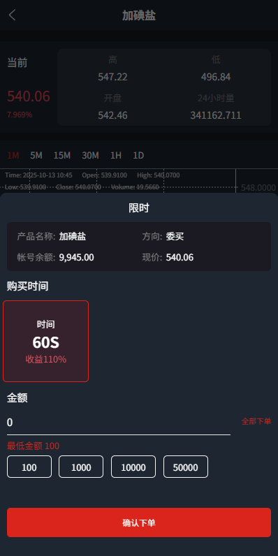 【优选代售】JAVA微盘系统/中盐微盘微交易/期货时间盘/前端uniapp