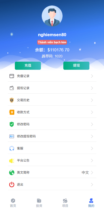 【优选代售】多语言微交易/贵金属外汇虚拟币微盘源码/越南时间盘