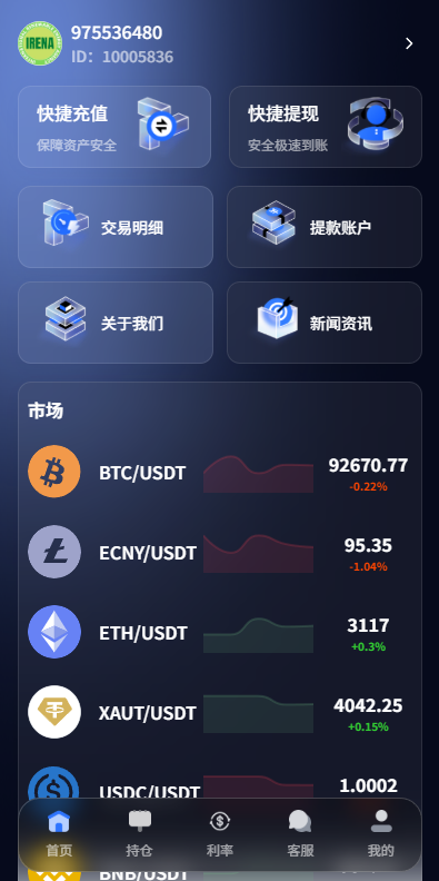 【优选代售】新版海外微盘系统/多语言微交易/虚拟币秒合约/时间盘