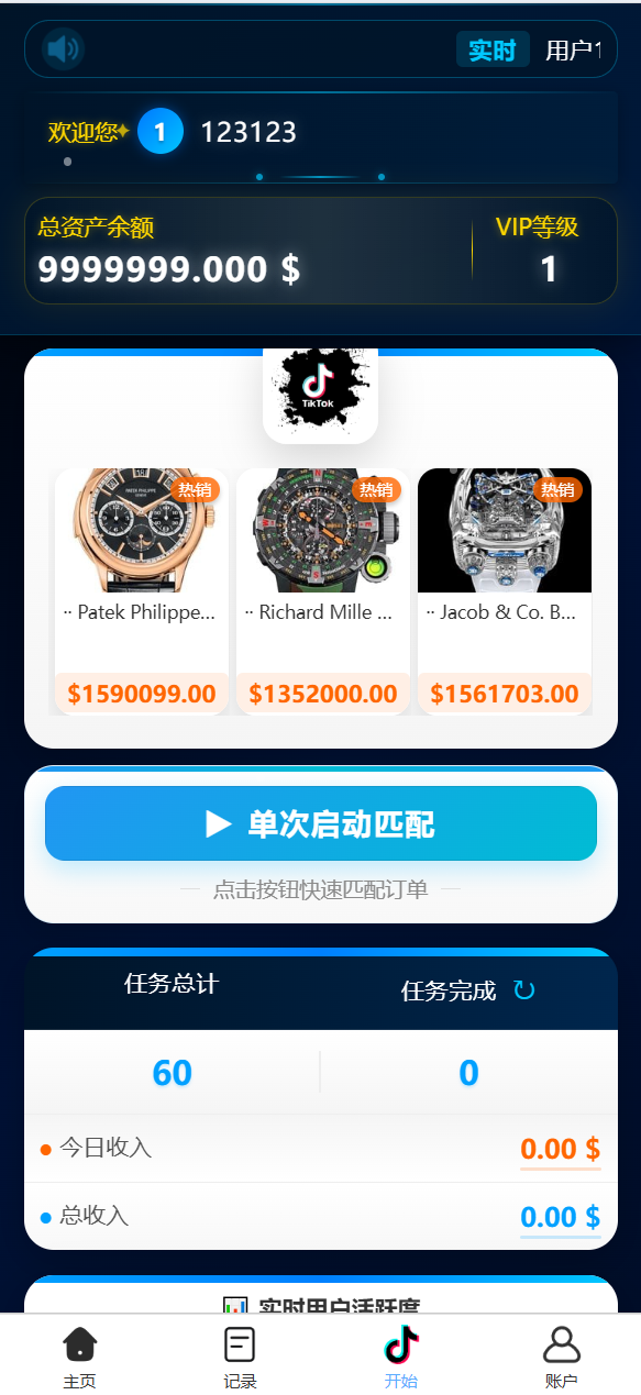 【优选代售】十二语言tiktok抢单刷单系统/海外抢单系统/单独派单/爆单/卡单分组