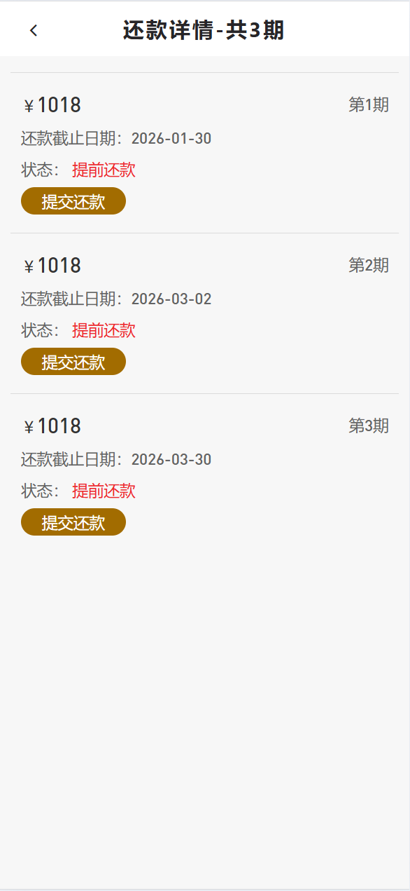 【优选代售】最新二开期期付贷款系统源码
