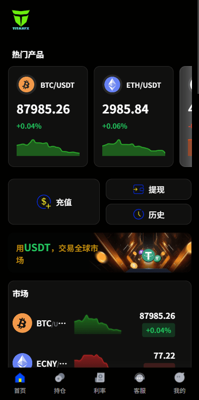 【优选代售】多语言虚拟币微盘系统/秒合约交易/信用分/实名认证