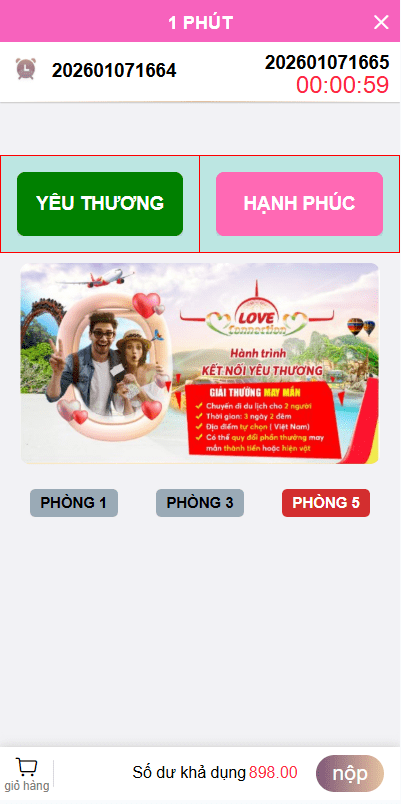 【优选代售】越南为爱投注系统/loveconnect投资/投注竞猜彩票