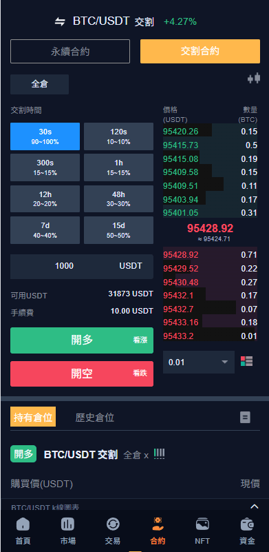 【优选代售】多语言交易所系统/永续合约交割合约/K线控制/C2C/借币