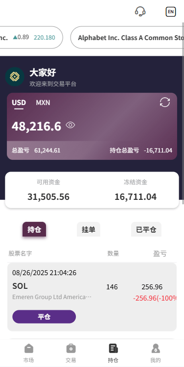 【优选代售】多语言海外股票系统/大宗交易/新股认购/产品理财