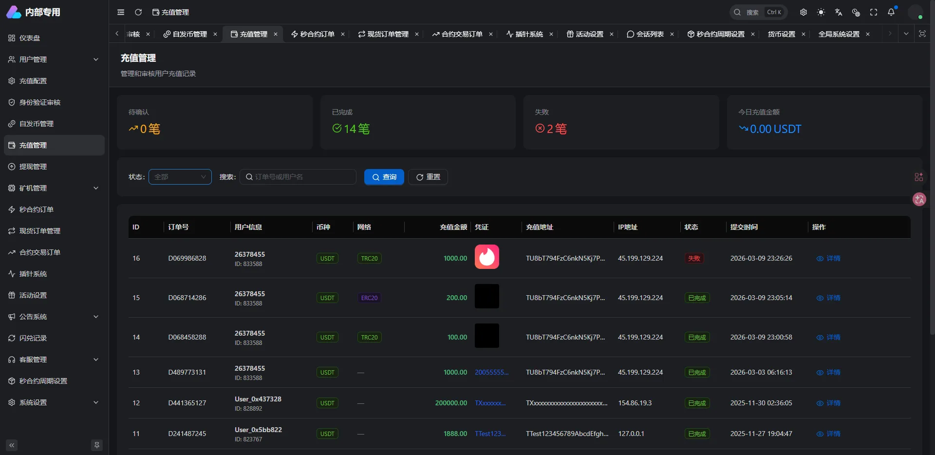 【优选代售】旗舰级OKG交易所源码VUE+ThinkPHP8全开源精准控杀在线客服