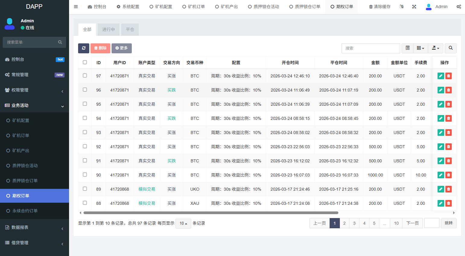 【优选代售】多语言DAPP交易所/虚拟币/股票/外汇/借贷/质押/信用分