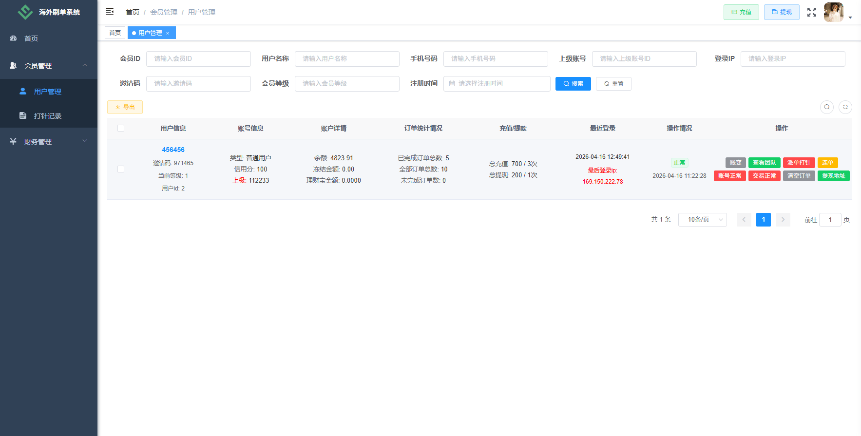 【优选代售】独家JAVA抢单刷单系统/打针派单/连单/重置订单/信用分
