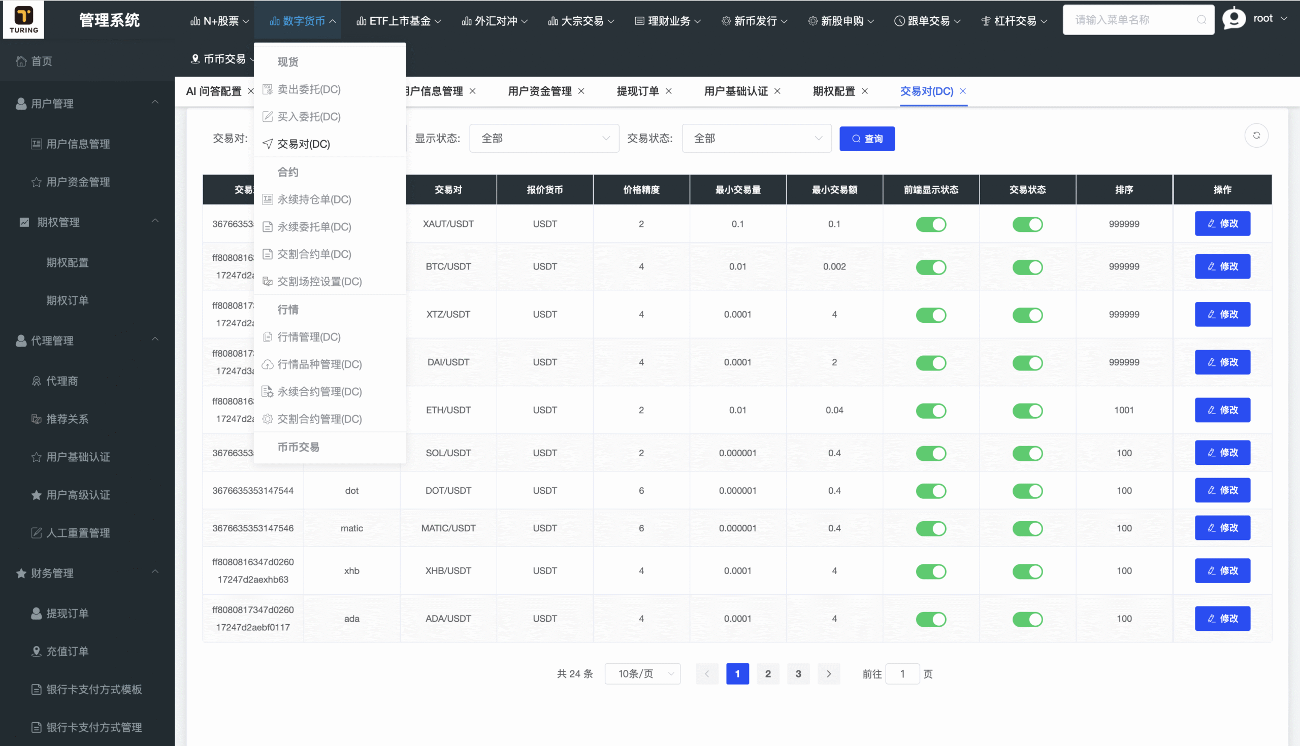 【优选源码】价值1500U的34国语言综合股票交易所开源源码可二开采用前后端分离技术架构 性能优越 企业运营级项目代码代教程