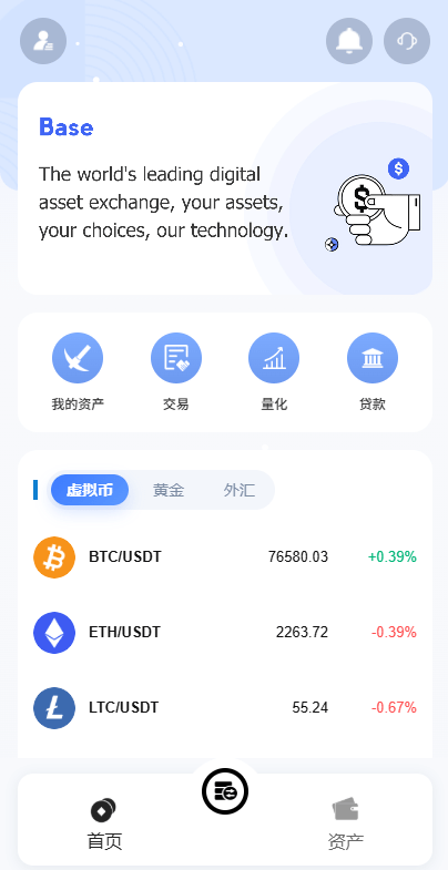 【优选代售】海外DAPP秒合约交易所/黄金/外汇/贷款/量化/信用分