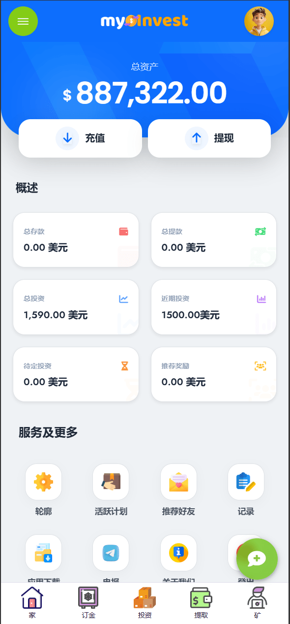【优选源码】多语言自定义产品系统/企鹅养殖投资返利/一键安装