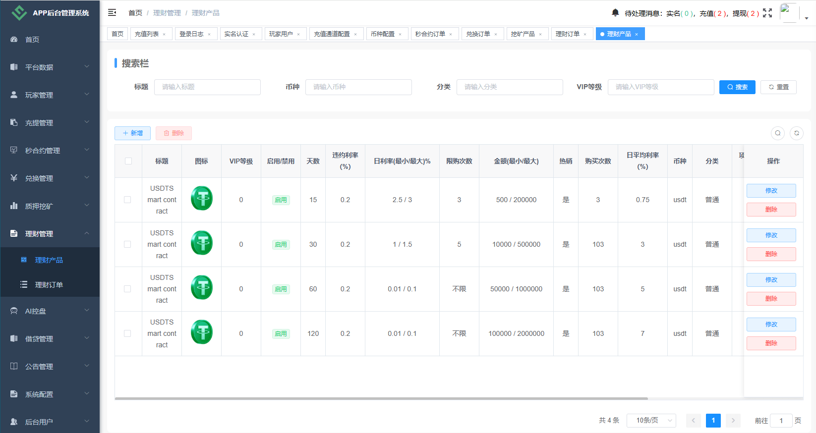 【优选代售】海外DAPP秒合约交易所/Crypto交易所/理财/质押/贷款