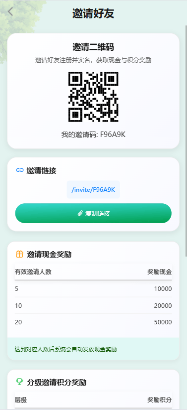 【优选代售】多语言投资理财系统/绿色种树/签到/任务/转盘/分销