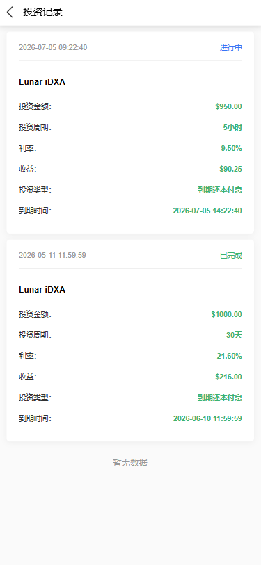 【优选代售】海外医疗投资理财系统/多语言投资/余额宝/推广分销