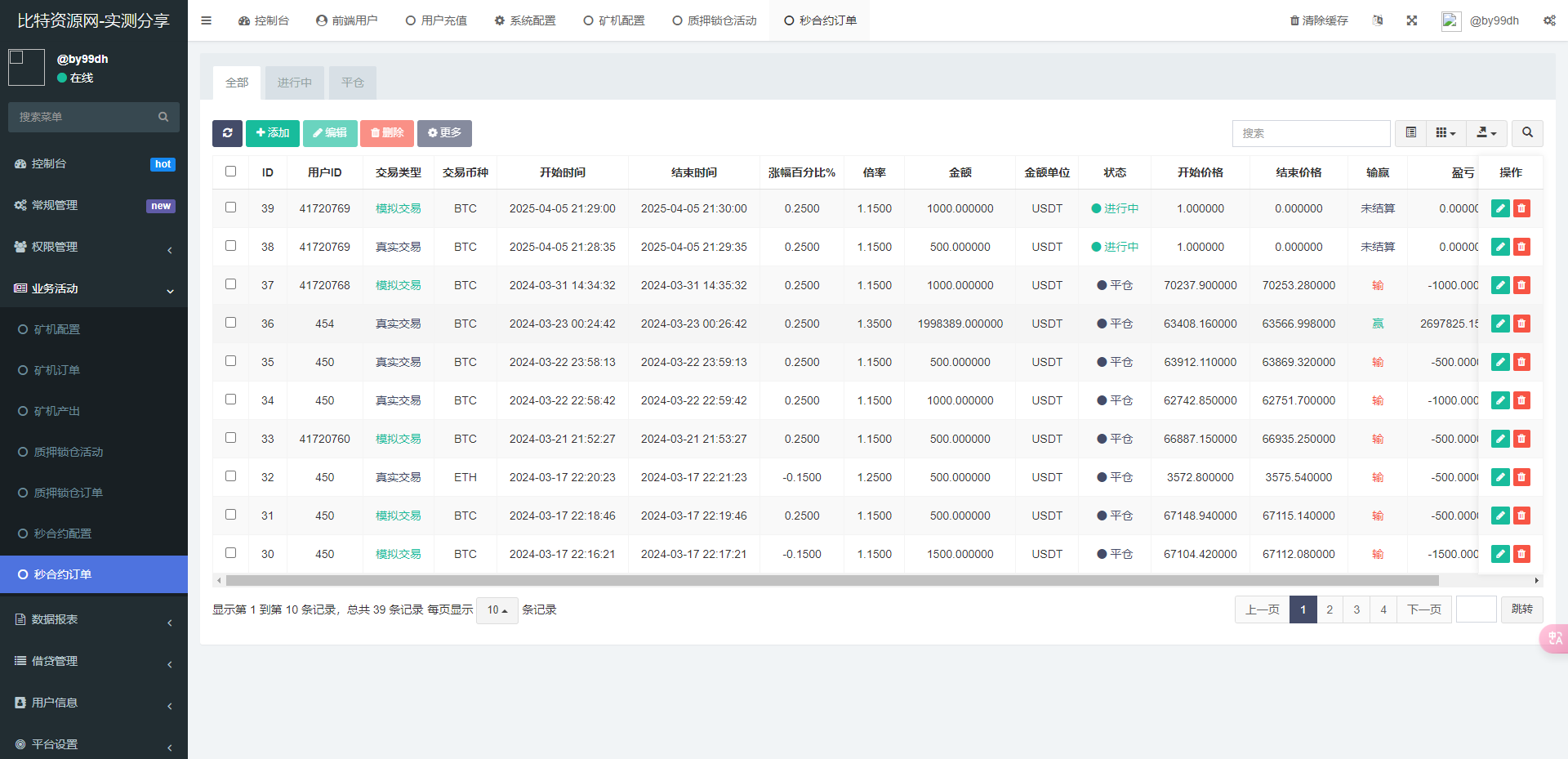 【实测分享】全新二开/dapp/多语言/授权/ai量化/质押挖矿/defi贷款/秒合约/后台控制/虚拟币交易所源码/全开源/运营级