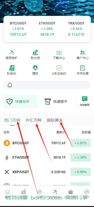 【代售】多语言Dapp综合交易所/秒合约/币币/U本位合约/DeFi挖矿/质押挖矿/借贷/理财/Ai智能控盘/