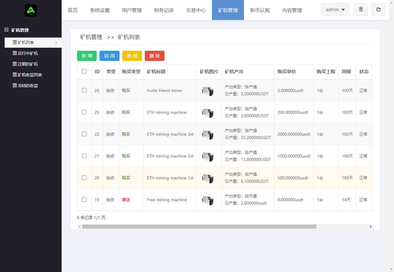【投稿实测】8国多语言交易所币币秒合约矿机申购多功能系统