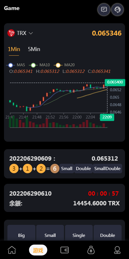 【已测试】多语言TRX区块链理财竞猜系统代码