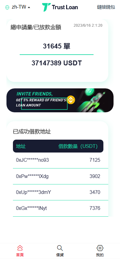 【实测分享】dapp多语言DEFI借贷授权源码开源版