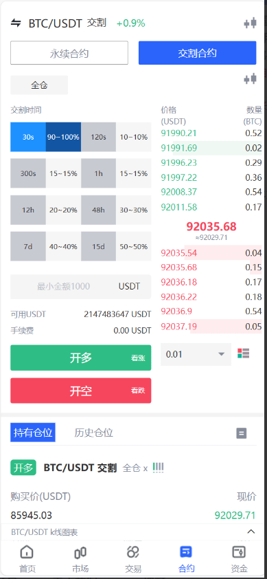 【投稿】10国语言/秒合约/永续/交割/质押/c2c/代理/理财/矿机/黑暗模式切换/交易所源码