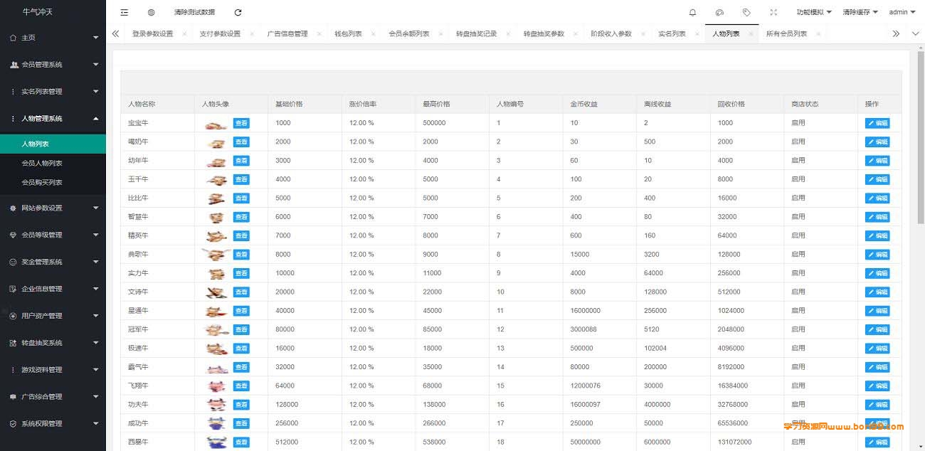 亲测dapp区块链游戏源码,陀螺世界,牛气冲天