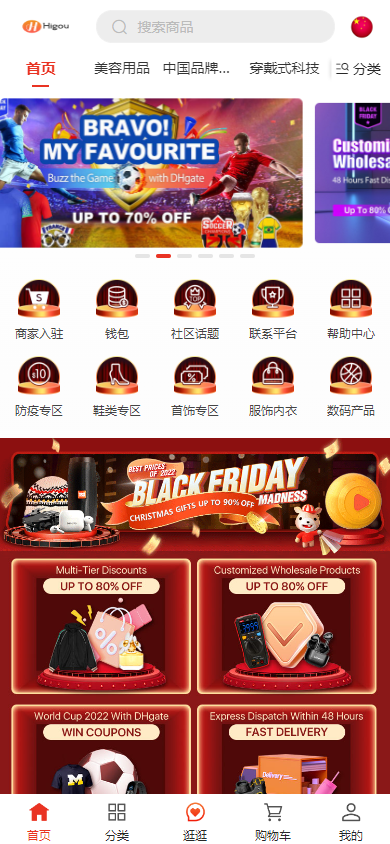 多语言跨境商城源码