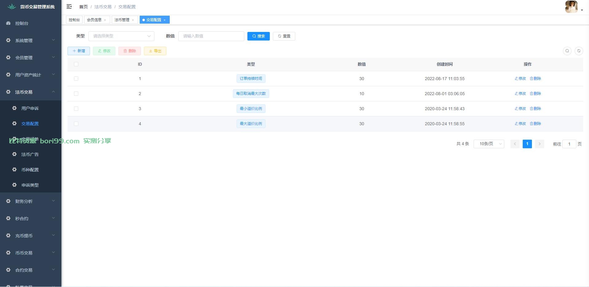 【开源】二开的一套java币币秒合约杠杆OTC法币全功能交易所源码+前端vue