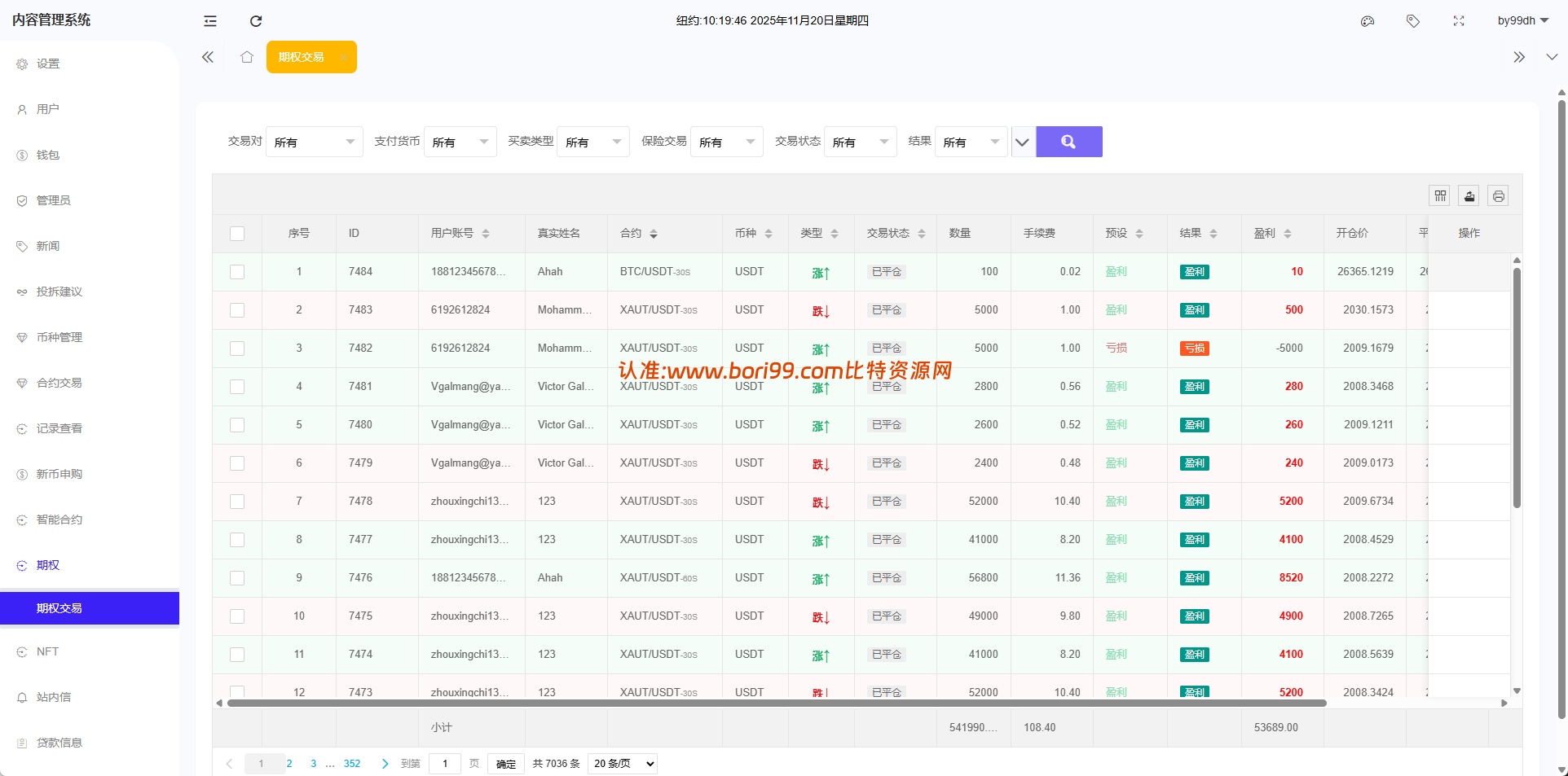 【修复版】跟单交易所/多语言/合约/期权/现货/nft/跟单/质押/挖矿/全开源交易所