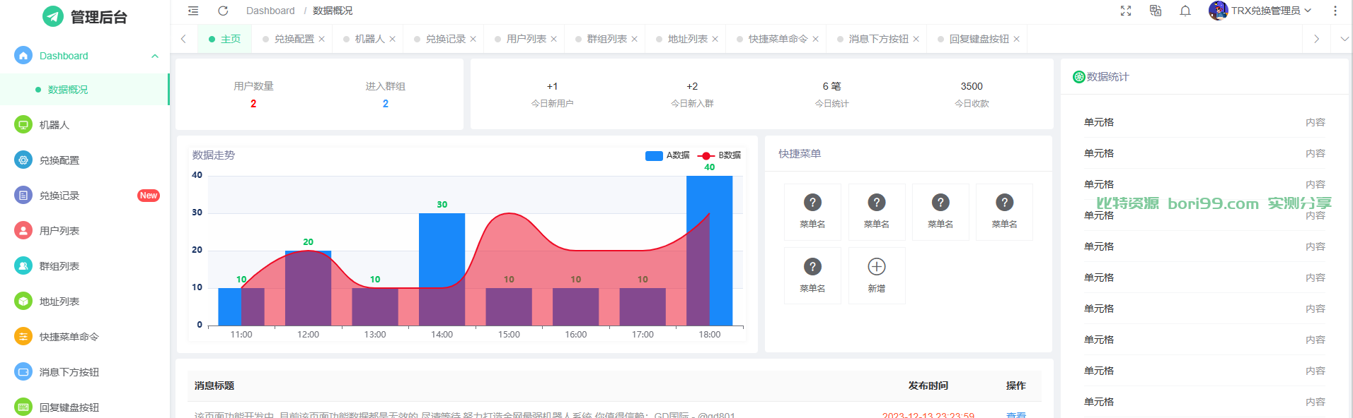 【实测分享】trx兑换机器人docker版