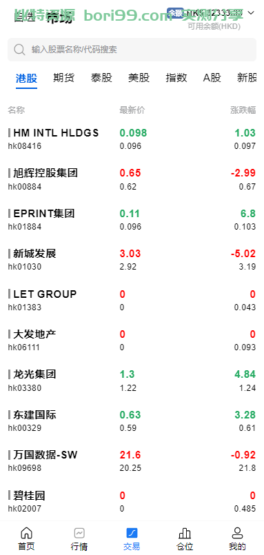 【实测分享】多语言股票/开源/7国语言/港股/美股/泰国/印度/新股/大宗交易/配资